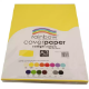 Picture of RAINBOW COVER PAPER 125GSM A3 SUNLIGHT YELLOW PACK 100