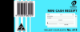 Picture of OLYMPIC 613 MINI CASH RECEIPT BOOK DUPLICATE 100 LEAF 50 X 125MM