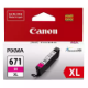Picture of CANON CLI671XL INK CARTRIDGE HIGH YIELD MAGENTA
