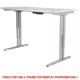 Picture of ARISE TABLE TOP ONLY 1800 X 800MM WHITE