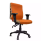 Picture of ORANGE DUST SPECTRUM KATHERINE OFFICE CHAIR WITH ARMS MEDIUM BACK 510 X 450 X 910MM GOLDEN ORANGE