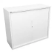 Picture of GO STEEL TAMBOUR DOOR CABINET 2 SHELVES 1200 X 1200 X 473MM WHITE CHINA