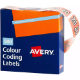 Picture of AVERY 43270 LATERAL FILE LABEL SIDE TAB YEAR CODE 20 25 X 38MM PINK BOX 500