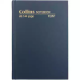 Picture of COLLINS CASEBOUND NOTEBOOK FEINT RULED 144 PAGE A6 BLUE