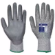 Picture of PORTWEST A622 CUT 5 PU PALM GLOVE GREY L