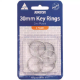 Picture of KEVRON ID1043 KEY RING 30MM PACK 5