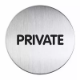 Picture of DURABLE 492465 PICTOGRAM PRIVATE 83MM