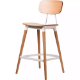 Picture of FELIX BARSTOOL PLY SEAT NATURAL WHITE FRAME