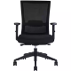 Picture of PORTLAND TASK CHAIR MEDIUM MESH BACK ARMS BLACK
