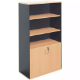 Picture of RAPID WORKER WALL UNIT LOCKABLE 1800 X 900 X 450MM BEECH/IRONSTONE