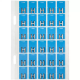 Picture of AVERY 44408 LATERAL FILE LABEL TOP TAB COLOUR CODE H 20 X 30MM BLUE PACK 150