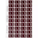 Picture of AVERY 44519 LATERAL FILE LABEL SIDE TAB COLOUR CODE S 25 X 42MM BROWN PACK 240