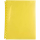 Picture of MARBIG DISPLAY BOOK REFILLABLE 20 POCKET A4 SUMMER YELLOW