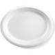 Picture of BIOPAK BIOCANE OVAL PLATE 320 X 250MM WHITE PACK 125