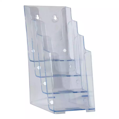 Picture of DEFLECTO BROCHURE HOLDER 4-TIER DL CLEAR