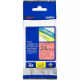 Picture of BROTHER TZE-451 LAMINATED LABELLING TAPE 24MM BLACK ON RED