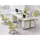 Picture of FLEET 4 PERSON WORKSTATION 2800 X 1200MM WHITE