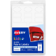 Picture of AVERY 40700 NO-IRON KIDS FABRIC LABEL ASSORTED SHAPES WHITE PACK 45