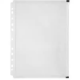 Picture of MARBIG BINDER POCKET ZIP CLOSURE A4 CLEAR