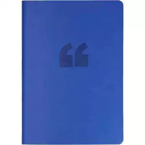 Picture of COLLINS EDGE NOTEBOOK RULED 240 PAGE RAINBOW EDGING A5 INDIGO