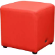Picture of DURASEAT OTTOMAN CUBE RED