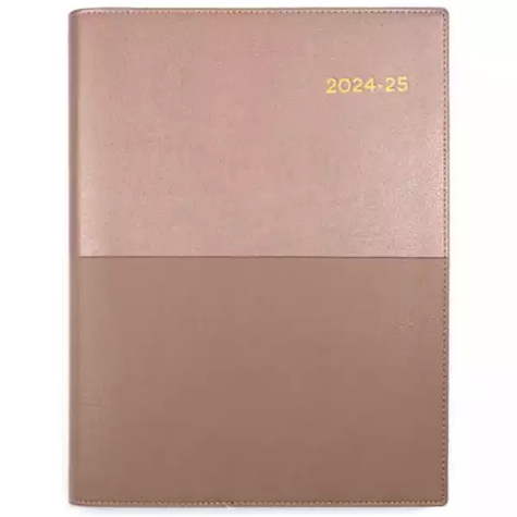 Picture of COLLINS VANESSA FY185.V49 FINANCIAL YEAR DIARY DAY TO PAGE A5 ROSE GOLD