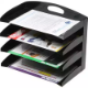 Picture of MARBIG DESKTOP ORGANISERS METAL 4 TIER BLACK
