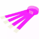 Picture of REXEL ID SERIAL NUMBER WRISTBANDS FLUORO PINK PACK 100