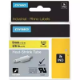 Picture of DYMO 18054 RHINO INDUSTRIAL HEAT SHRINK TUBING 9MM BLACK ON YELLOW