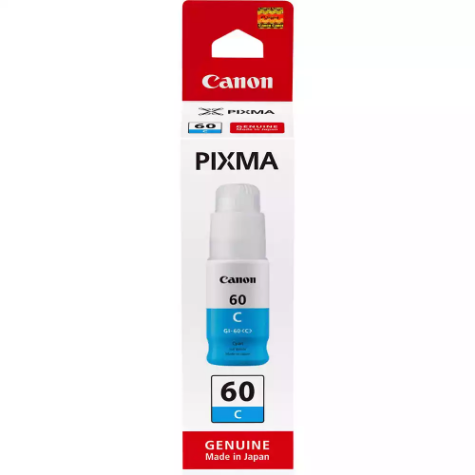 Picture of CANON GI60 MEGATANK INK BOTTLE 70ML CYAN
