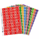 Picture of AVERY 44539 LATERAL FILE LABEL STARTER KIT SIDE TAB NUMERIC SERIES 25 X 42MM ASSORTED PACK 400