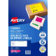 Picture of AVERY 35952 L7162FP HIGH VISIBILITY SHIPPING LABEL LASER 16UP FLUORO PINK PACK 25