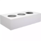 Picture of STEELCO TAMBOUR DOOR CABINET PLANTER BOX DRIP TRAY 1200MM WHITE SATIN