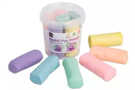 Picture of EDUCATIONAL COLOURS FUN DOUGH 900G PASTEL