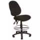 Picture of YS DESIGN 08 DRAFTING CHAIR HIGH BACK BLACK