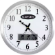 Picture of CARVEN WALL CLOCK WITH LED DATE 350MM ALUMINIUM FRAME
