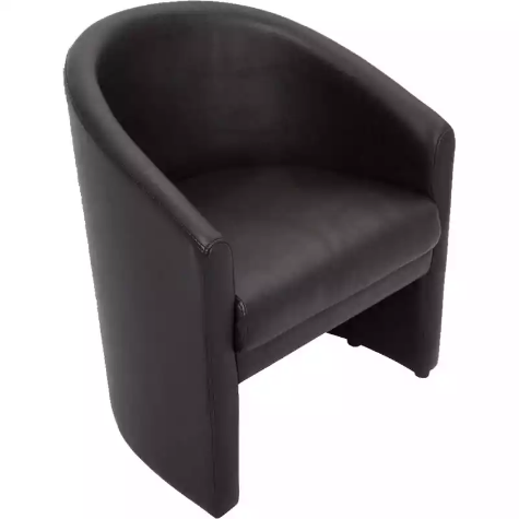 Picture of RAPIDLINE SPACE TUB CHAIR SINGLE SEATER PU BLACK