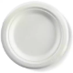 Picture of BIOPAK BIOCANE ROUND PLATE 150MM WHITE PACK 125