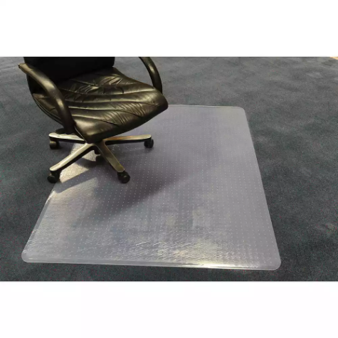 Picture of ANCHORMAT HEAVYWEIGHT CHAIRMAT PVC RECTANGLE CARPET 1160 X 1510MM CLEAR