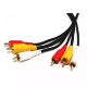 Picture of COMSOL COMPOSITE CABLE 3 X RCA MALE TO 3 X RCA MALE 2M