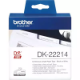 Picture of BROTHER DK-22214 CONTINUOUS PAPER LABEL ROLL 12MM X 30.48M WHITE