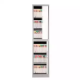Picture of AVERY 20308GR LATERAL FILING CABINET PACKAGE VERTICAL 1980 X 450 X 500MM GRAPHITE RIPPLE
