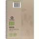 Picture of OLYMPIC ECO RECYCLED NOTEBOOK 8MM RULED 70GSM 200 PAGE A5 NATURAL