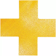 Picture of DURABLE FLOOR MARKING SHAPE CROSS PACK 10