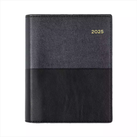 Picture of COLLINS VANESSA 165.V99 DIARY DAY TO PAGE A6 BLACK