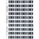 Picture of AVERY 44505 LATERAL FILE LABEL SIDE TAB COLOUR CODE E 25 X 42MM GREY PACK 240