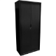 Picture of GO STEEL TAMBOUR DOOR CABINET 5 SHELVES 1981 X 1200 X 473MM BLACK