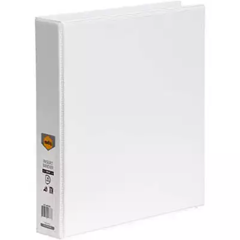 Picture of MARBIG CLEARVIEW INSERT RING BINDER 4D 38MM A4 WHITE