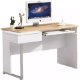 Picture of SYLEX MINNEAPOLIS COMPUTER DESK 1300 X 700 X 755MM WHITE/OAK