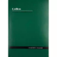 Picture of COLLINS A60 SERIES ANALYSIS BOOK 14 MONEY COLUMN FEINT RULED STAPLED 60 LEAF A4 GREEN